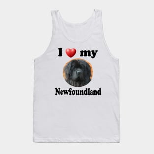 I Love My Newfoundland Tank Top